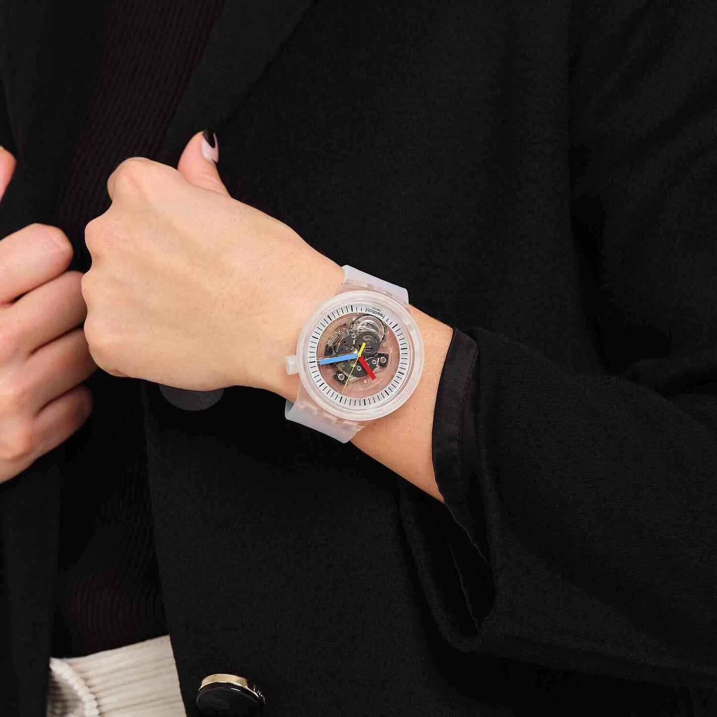 Swatch Clearly Bold 47mm