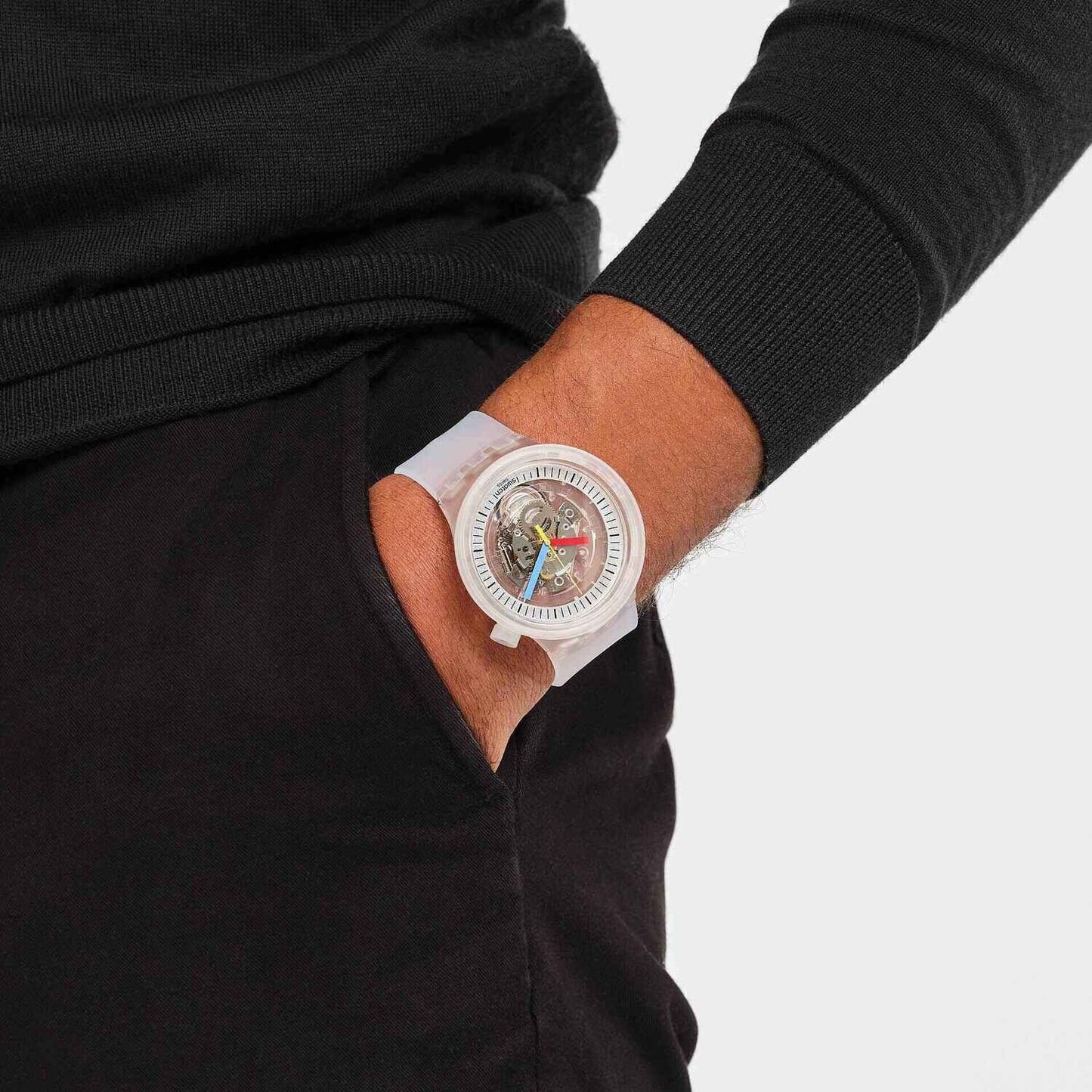 Swatch Clearly Bold 47mm