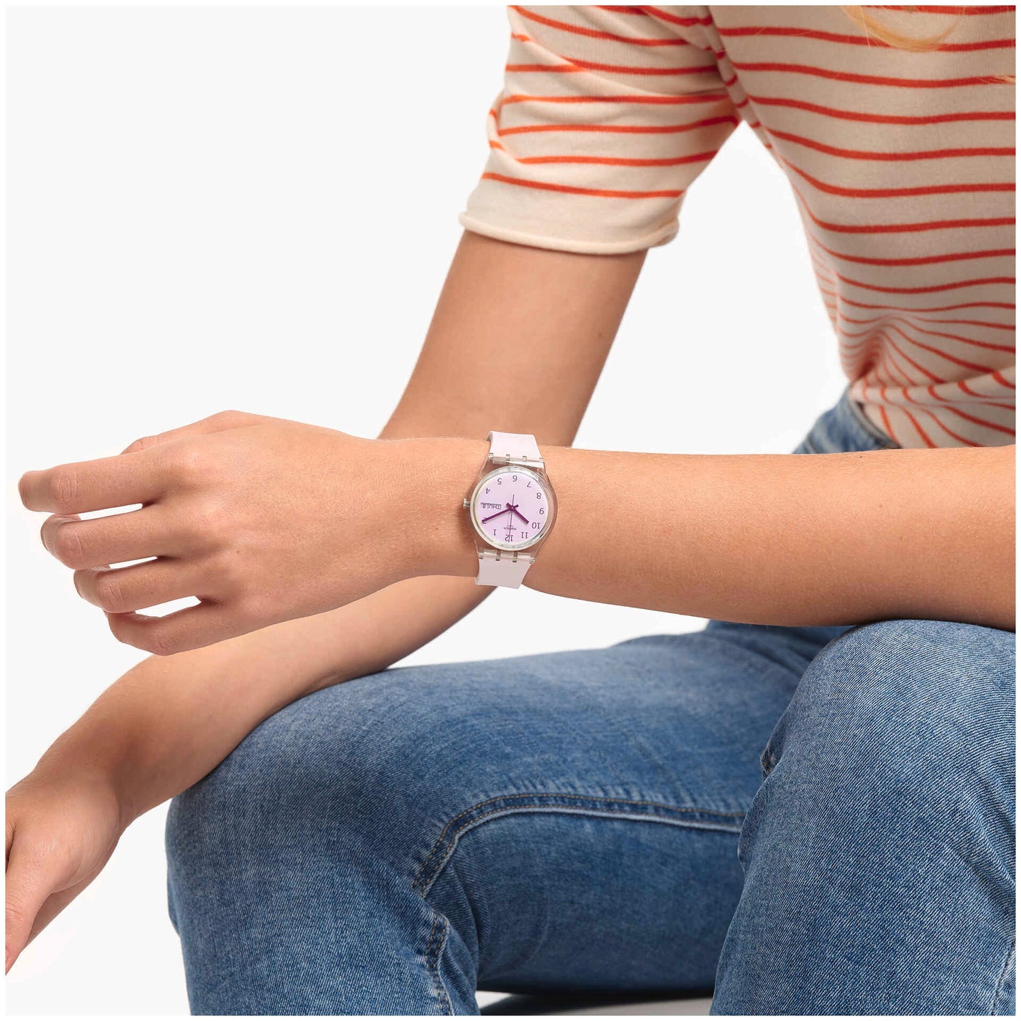 Swatch Ultrarose 34mm