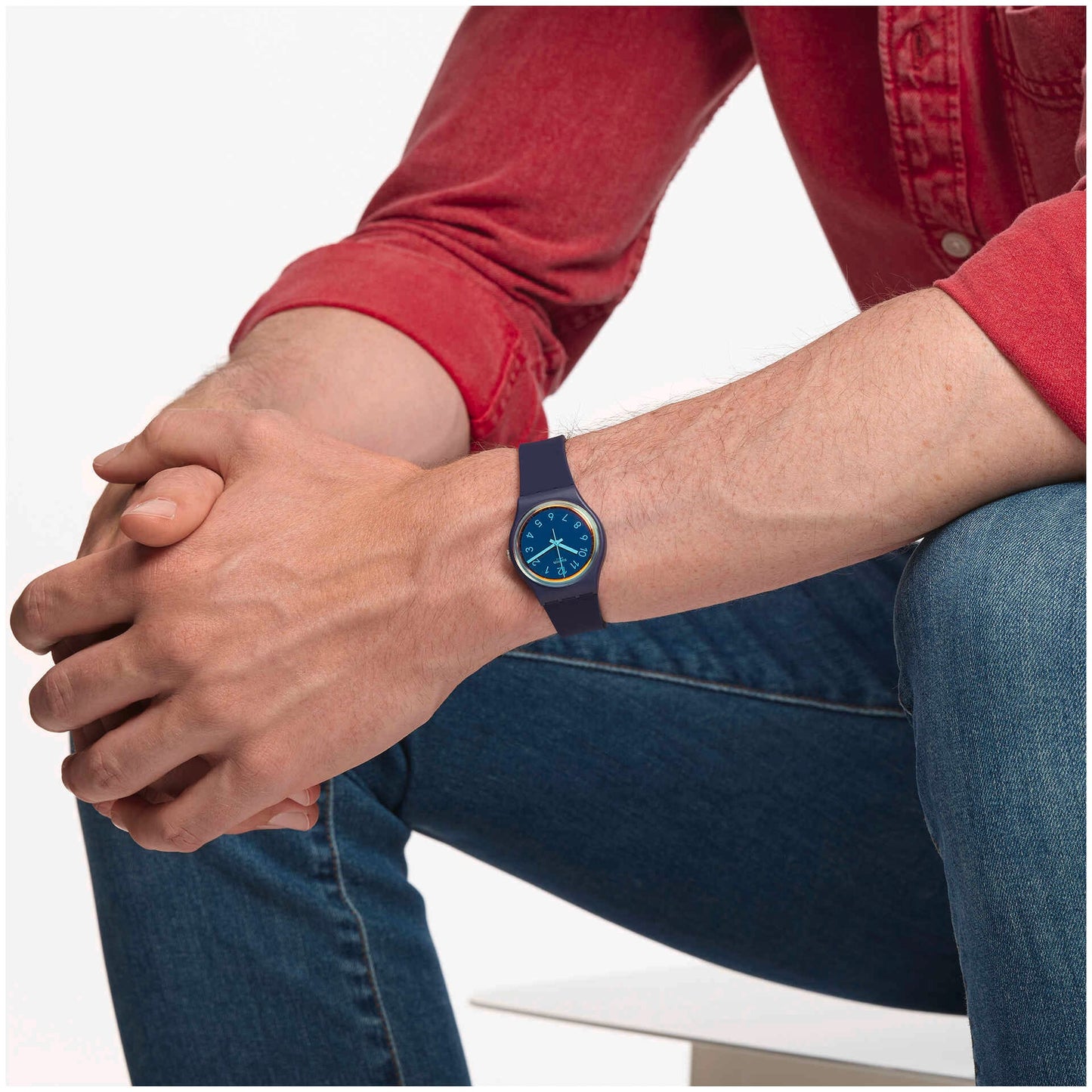 Swatch La Night Blue 34mm