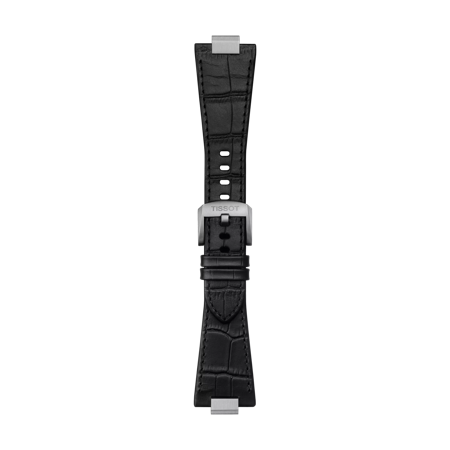 Tissot official black leather strap - PRX 40mm