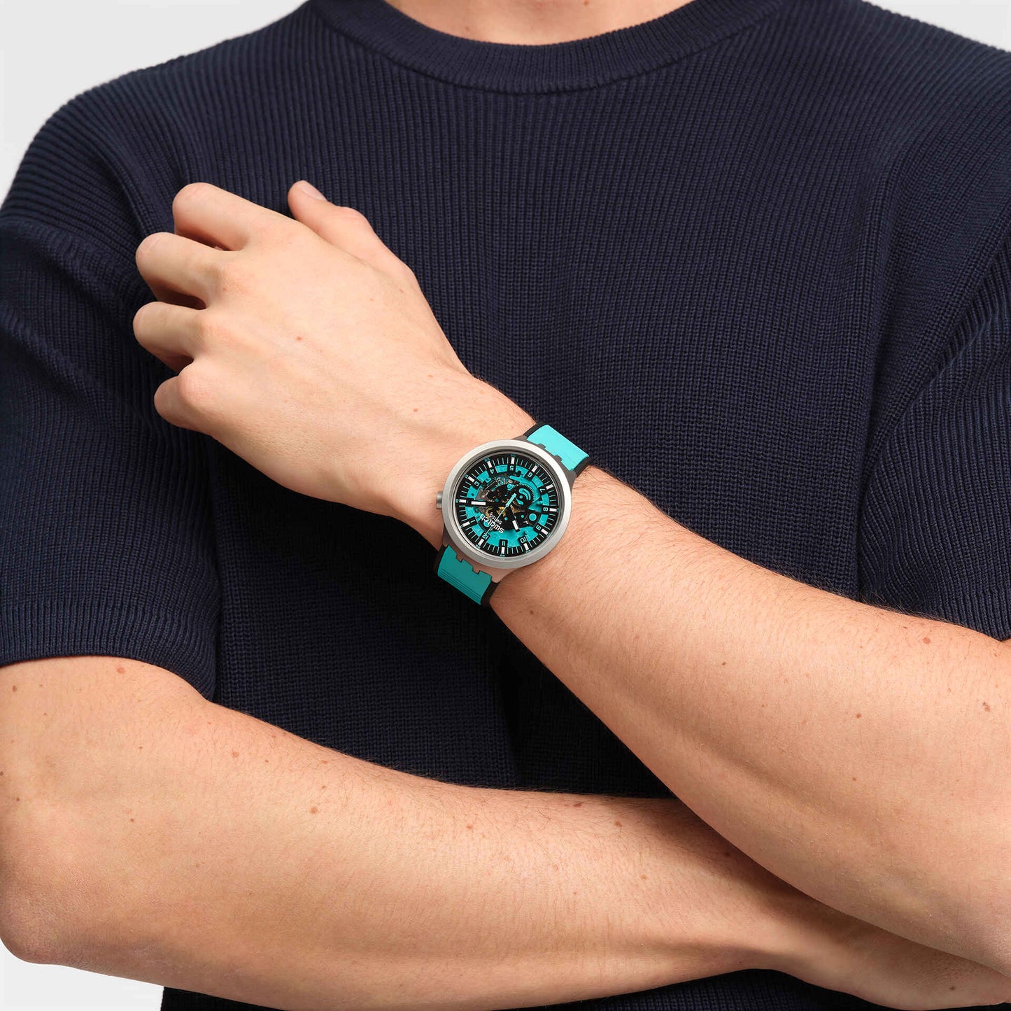 Swatch Mint Trim 47mm