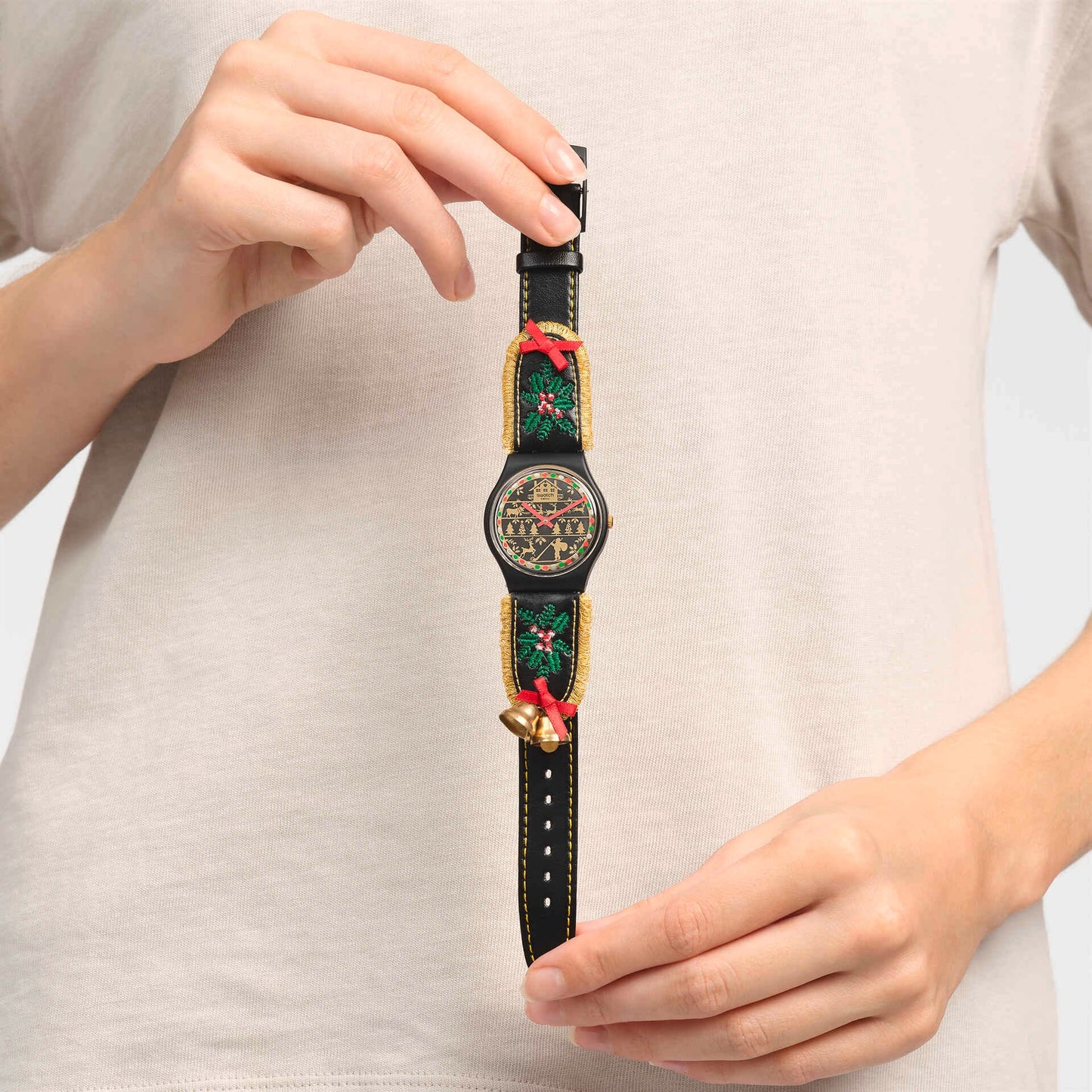 Swatch Golden Merry 34mm