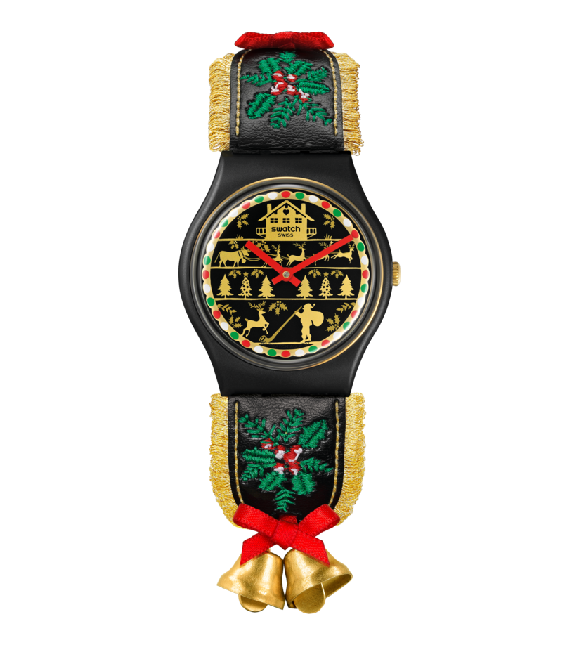 Swatch Golden Merry 34mm