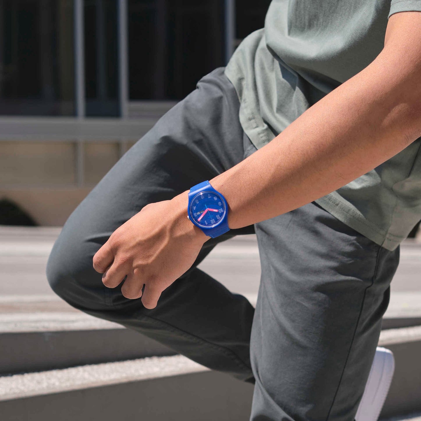 Swatch Cobalt Disco 41mm