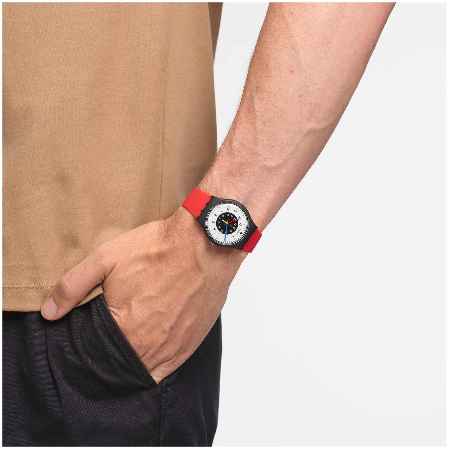 Swatch Rouge & Noir 41mm