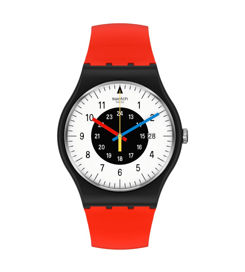 Swatch Rouge & Noir 41mm