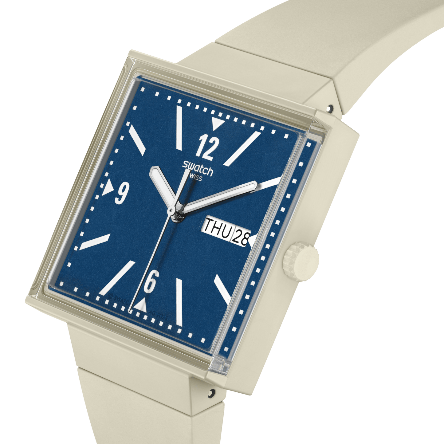 Swatch What If Beige 35mm