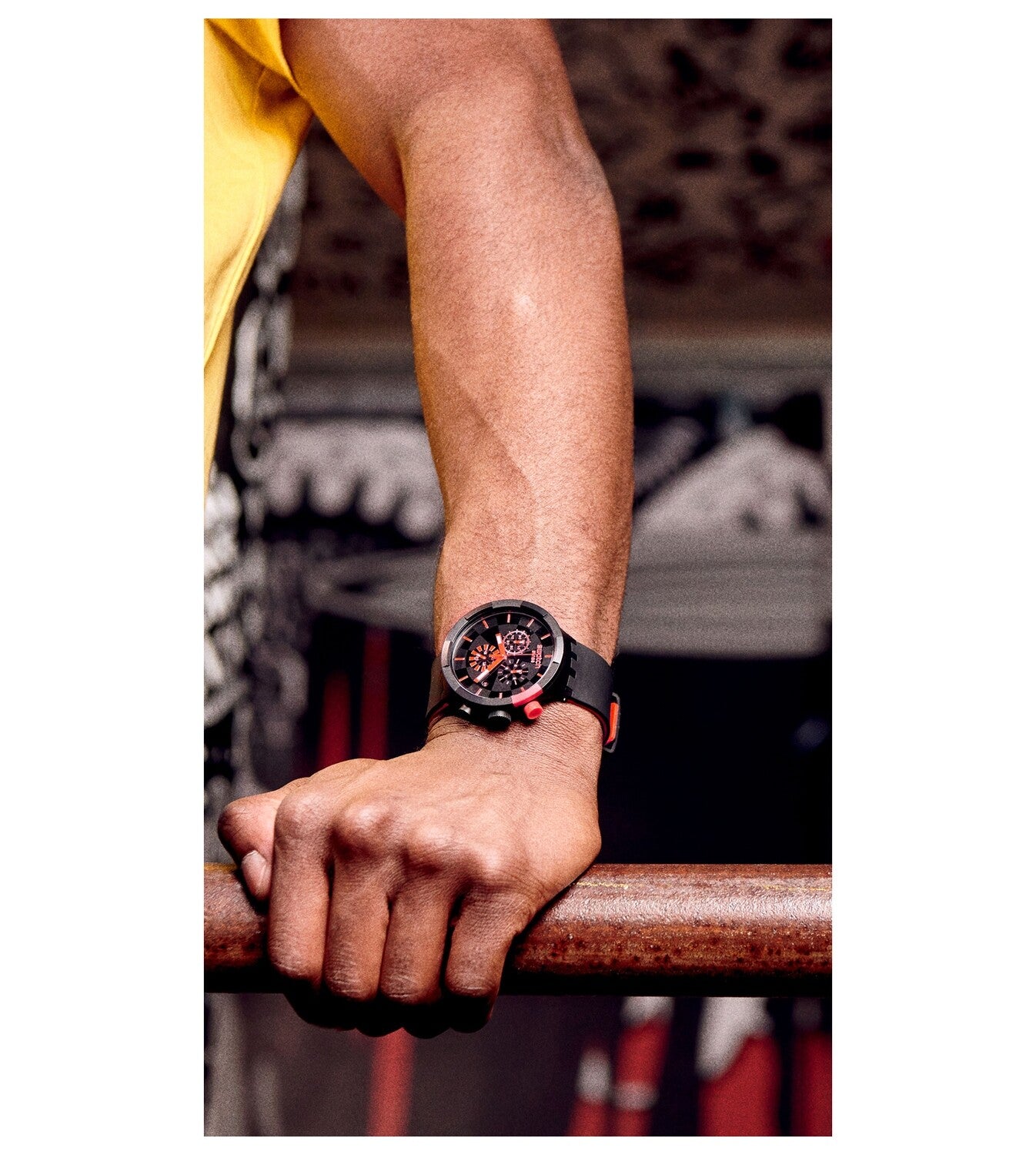 Swatch Checkpoint Red 47mm