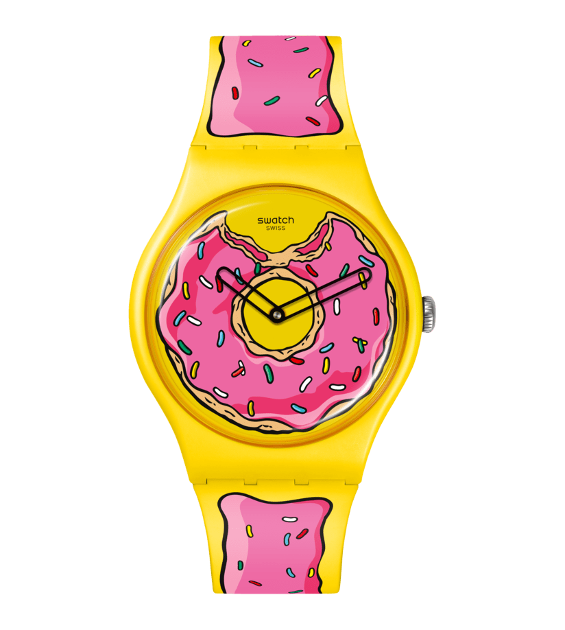 Swatch Seconds of Sweetness 41mm - Simpsons Collection