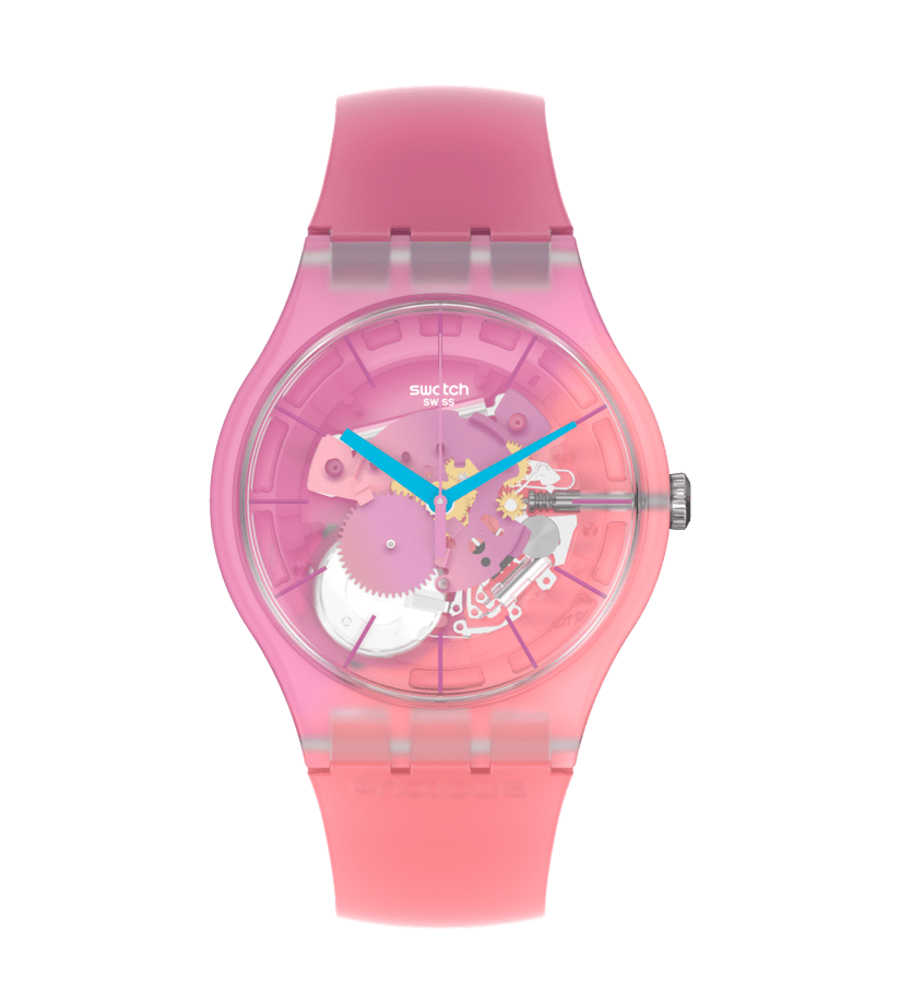 Swatch Supercharged Pinks 41mm