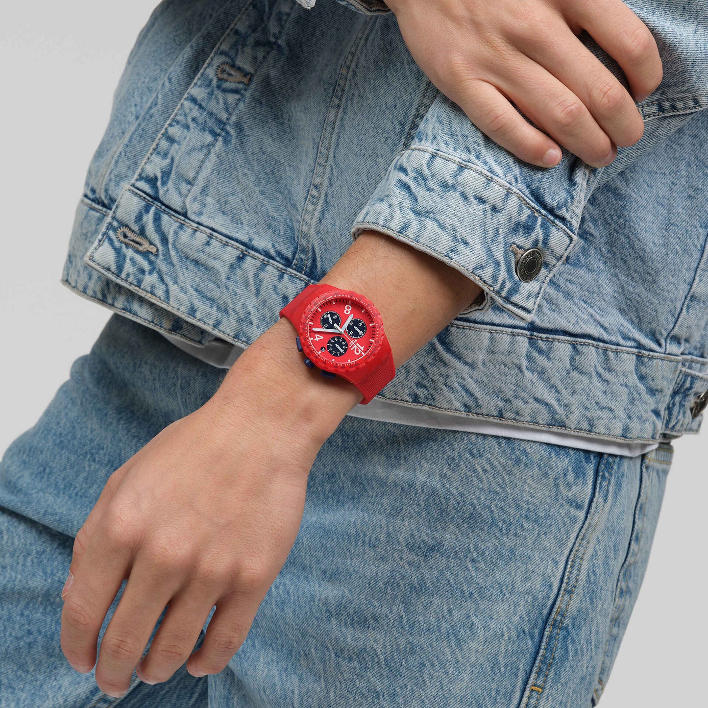 Swatch Primarily Red 42mm