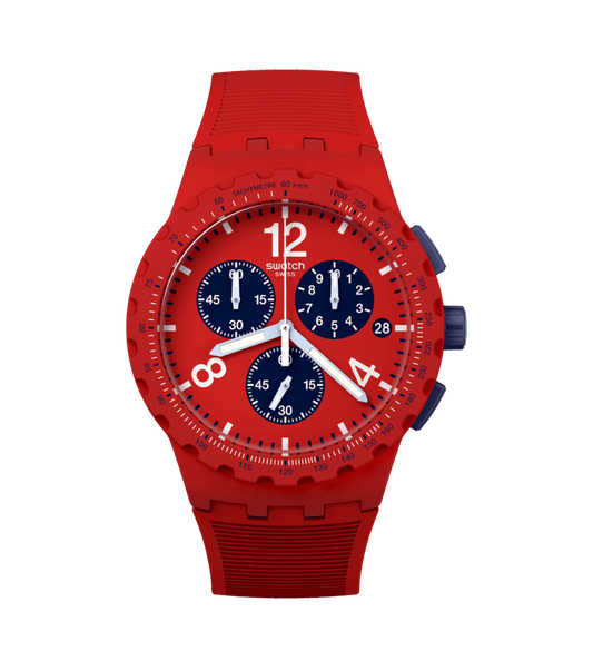 Swatch Primarily Red 42mm